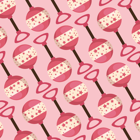 baby shower seamless patterns vector illustration graphic designのイラスト素材