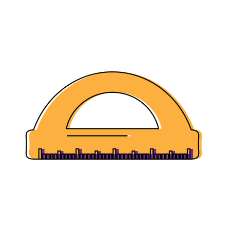 ruler math measuring icon image vector illustration designのイラスト素材