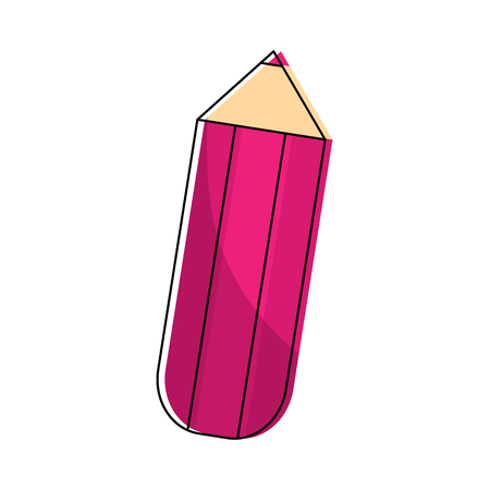 colored pencil icon image vector illustration designのイラスト素材