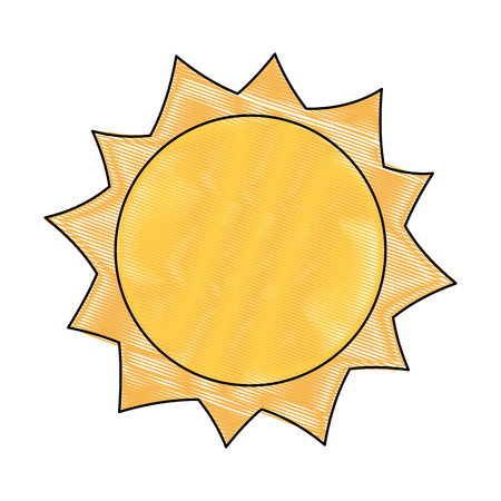 Sun iconのイラスト素材