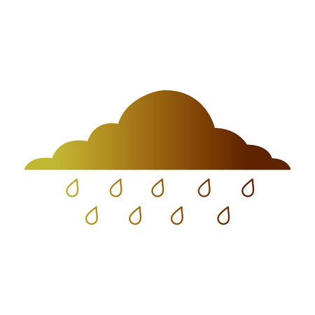 Cloud rainy skyのイラスト素材