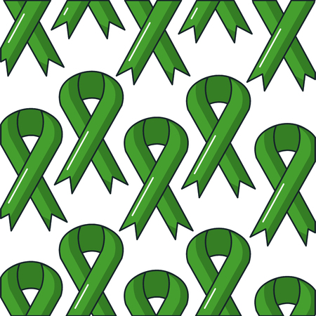 ribbon campaign pattern background vector illustration designのイラスト素材