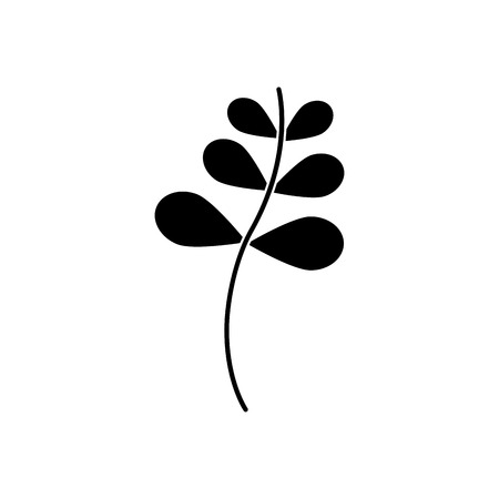 Plant weed wild icon image, vector illustration.のイラスト素材
