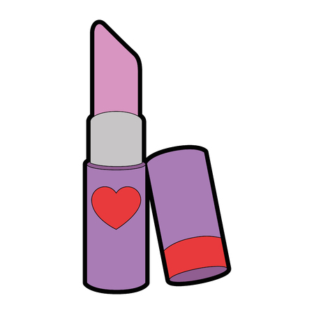 Makeup lipstick isolated icon vector illustration designのイラスト素材
