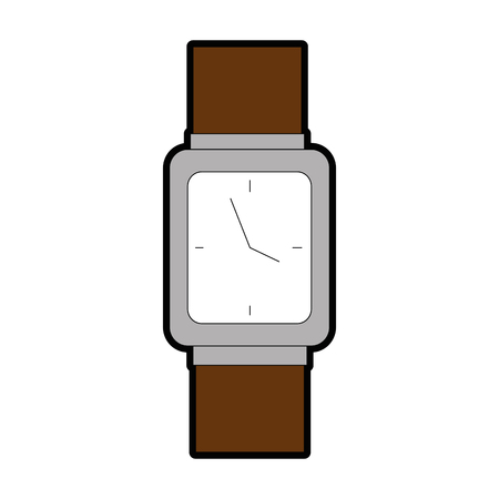 handle time clock isolated icon vector illustration designのイラスト素材