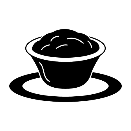 delicious cheese sauce isolated icon vector illustration designのイラスト素材