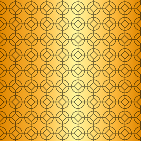 seamless pattern rounded rhombus ornament decoration classic vector illustrationのイラスト素材