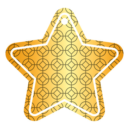 star tag japanese rounded and rhombus style pattern vector illustrationのイラスト素材