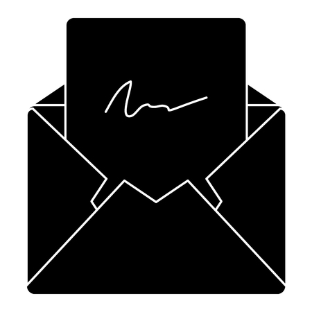 Mail envelope isolated icon illustration design.のイラスト素材