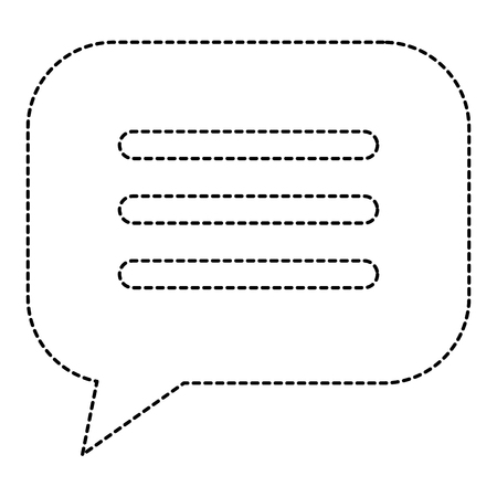 speech bubble isolated icon vector illustration designのイラスト素材