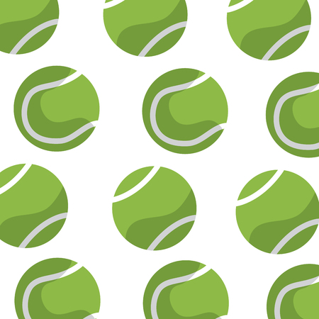 tennis ball pattern image vector illustration design のイラスト素材