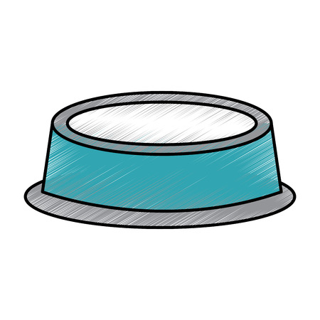 food bowl pet icon image vector illustration design のイラスト素材