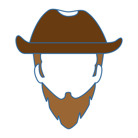 rough motorcyclist with hat avatar character vector illustration designのイラスト素材
