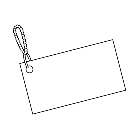 Shopping tag isolated icon illustration design.のイラスト素材