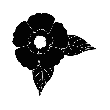 exotic and tropical flower vector illustration designのイラスト素材