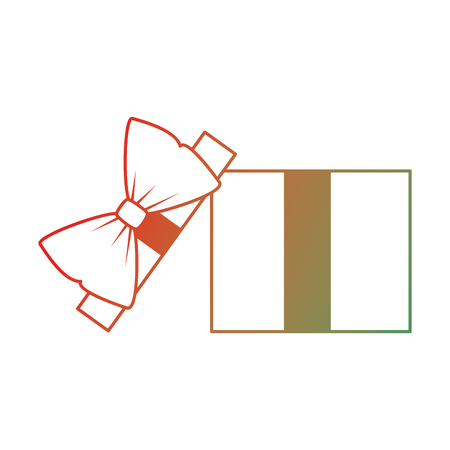 Gift box present icon vector illustration design.のイラスト素材