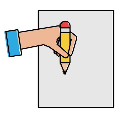 Hand human writing icon vector illustration design.のイラスト素材