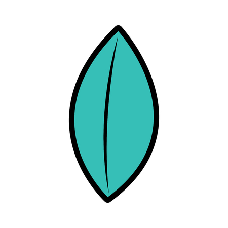 A leaf nature foliage floral image vector illustrationのイラスト素材