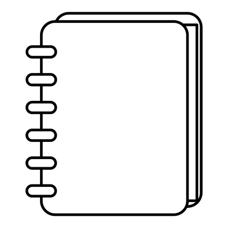 note book isolated icon vector illustration designのイラスト素材