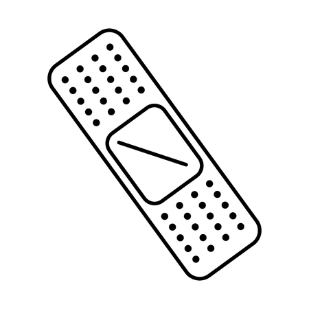 cure band isolated icon vector illustration design.のイラスト素材