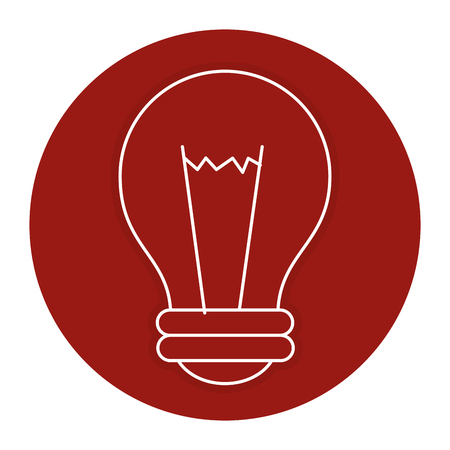 bulb light isolated icon vector illustration designのイラスト素材