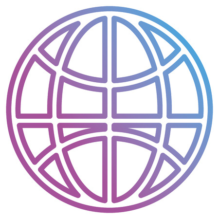 sphere planet isolated icon vector illustration designのイラスト素材