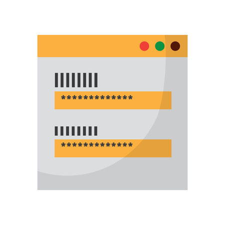 webpage or website icon image vector illustration design のイラスト素材