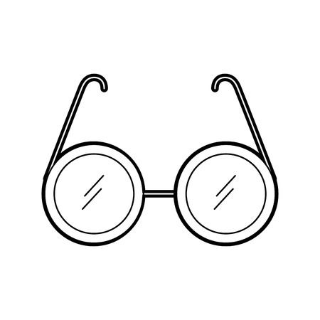 laboratory glasses isolated icon vector illustration designのイラスト素材