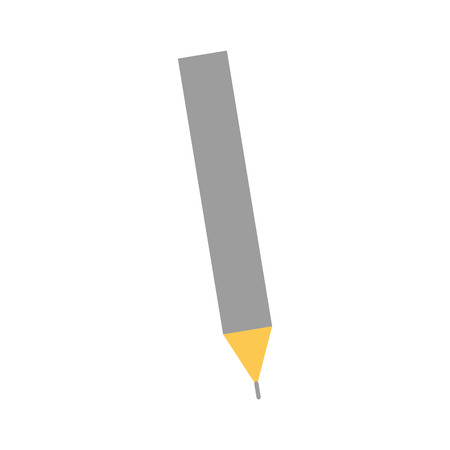 office pen isolated icon vector illustration designのイラスト素材