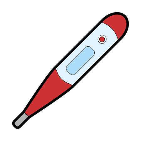 thermometer medical isolated icon vector illustration designのイラスト素材