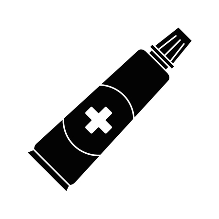 medical cream isolated icon vector illustration designのイラスト素材