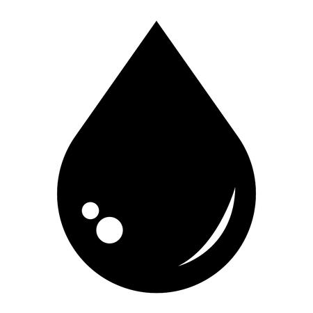 drop liquid isolated icon vector illustration designのイラスト素材