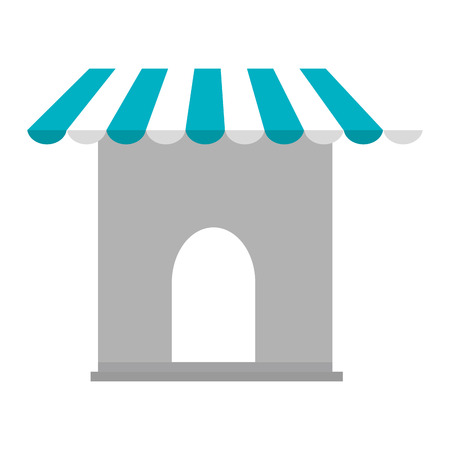 store building front icon vector illustration designのイラスト素材