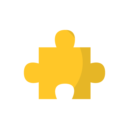 puzzle piece icon image vector illustration design のイラスト素材