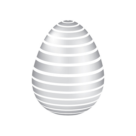 decorative easter egg ornament festive vector illustrationのイラスト素材