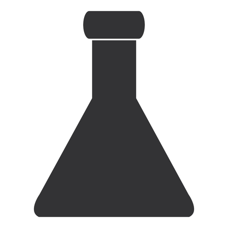 tube test flask icon vector illustration designのイラスト素材