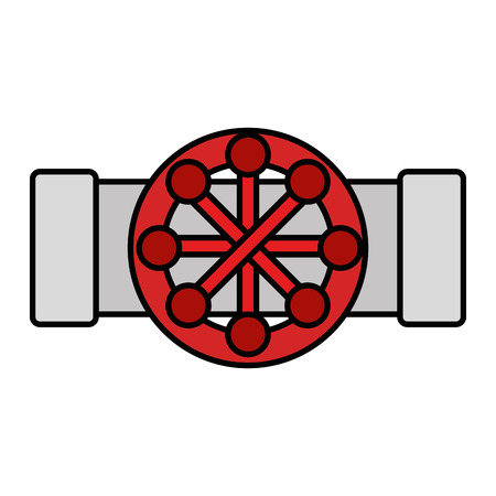 Bath tubing with key vector illustration designのイラスト素材