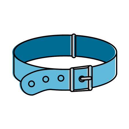 mascot necklace isolated icon vector illustration designのイラスト素材