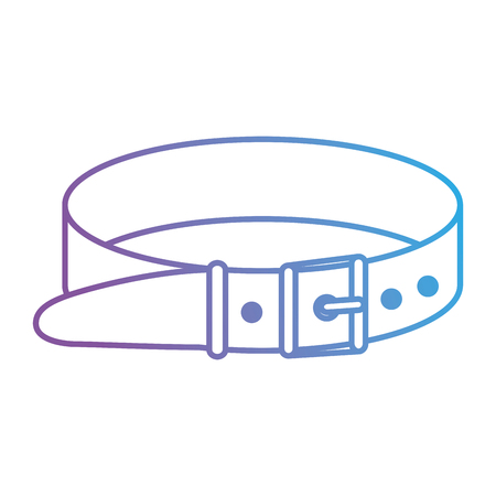 mascot necklace isolated icon vector illustration designのイラスト素材