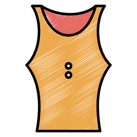 Female gym shirt wear icon vector illustration designの写真素材