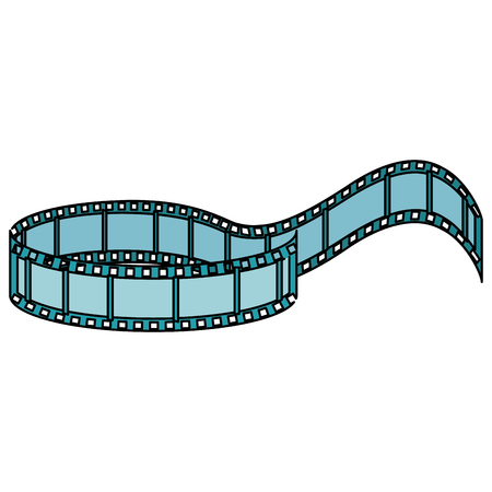 cinema tape record icon vector illustration designのイラスト素材