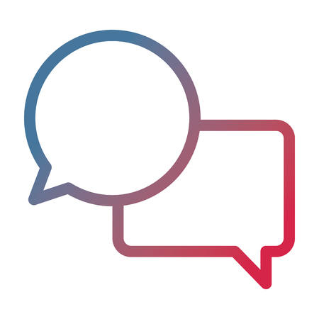 speech bubble message icon vector illustration designのイラスト素材