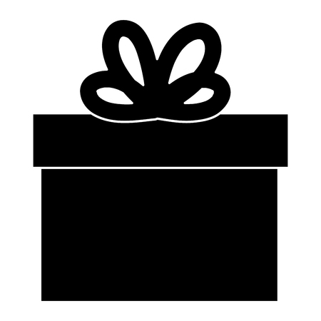 gift box present icon vector illustration designのイラスト素材