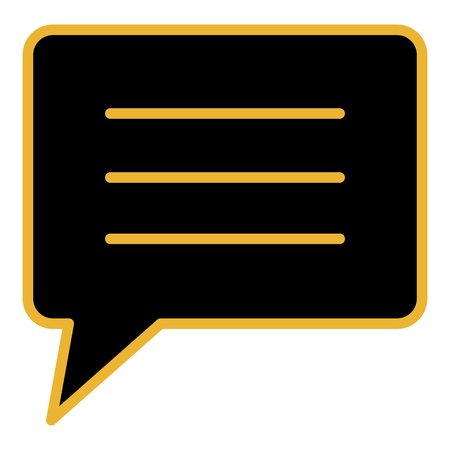 speech bubble message icon vector illustration designのイラスト素材