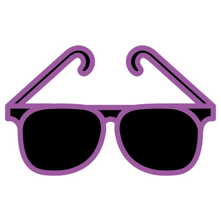 summer sunglasses isolated icon vector illustration designのイラスト素材