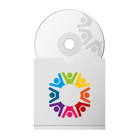 Corporate identity templateのイラスト素材