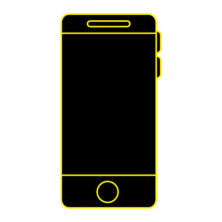 smartphone device isolated icon vector illustration designのイラスト素材