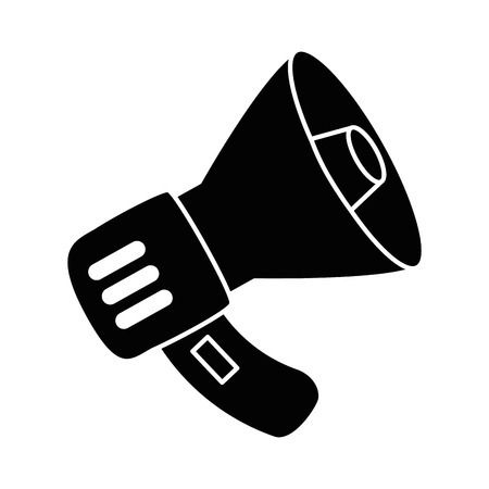 Megaphone sound isolated icon vector illustration designのイラスト素材