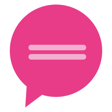 speech bubble message icon vector illustration designのイラスト素材