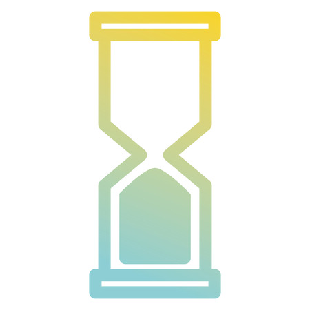 hourglass time isolated icon vector illustration designのイラスト素材